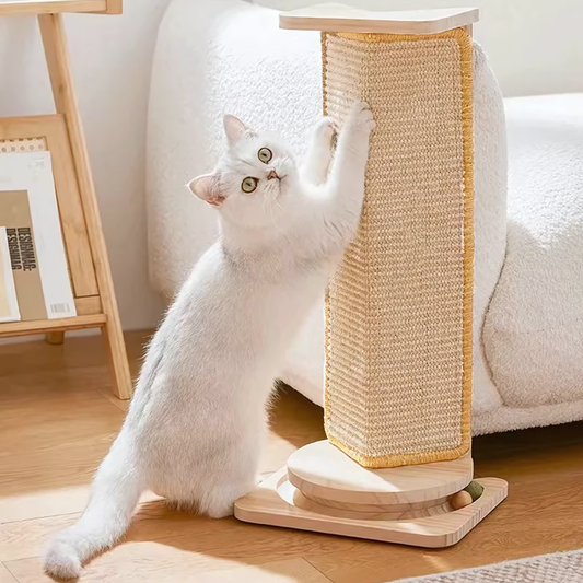 Griffoir pour chat naturel en sisal - S'adapte sur multiples surfaces