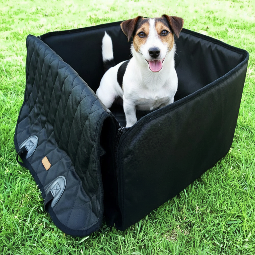 Tapis / panier pour chien pour siège de voiture - Résistant aux taches et lavable