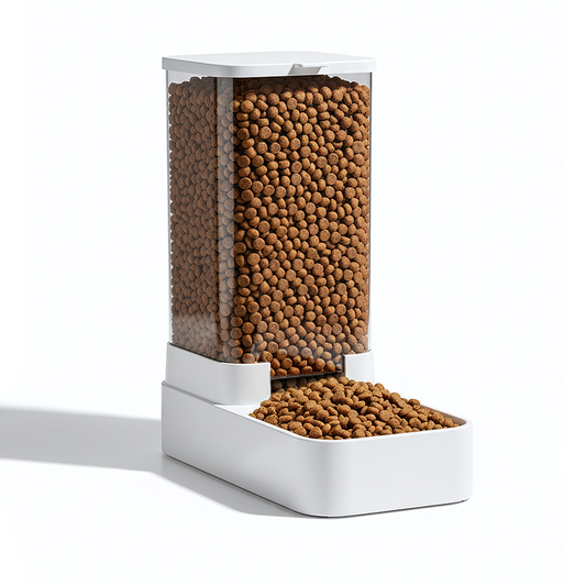 Distributeur de croquettes à gravité - Chats et Chiens