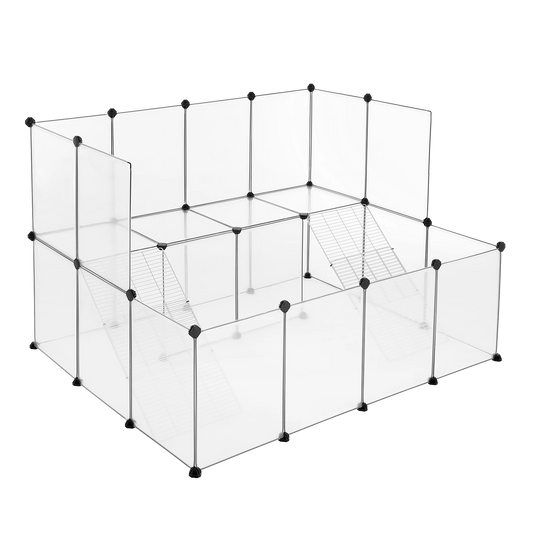 Enclos modulable XL - Cage / Parc pour petits animaux - Lapin, Hamster, Cochon d'Inde