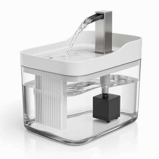 Fontaine à eau Chat / Chien automatique silencieuse haute capacité - Recharge usb