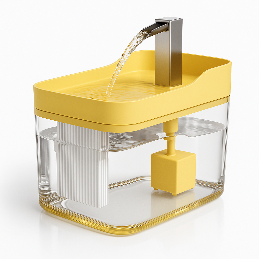 Fontaine à eau Chat / Chien automatique silencieuse haute capacité - Recharge usb
