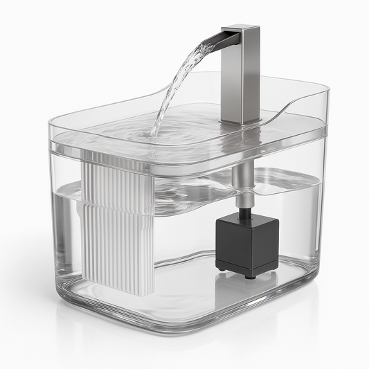 Fontaine à eau Chat / Chien automatique silencieuse haute capacité - Recharge usb