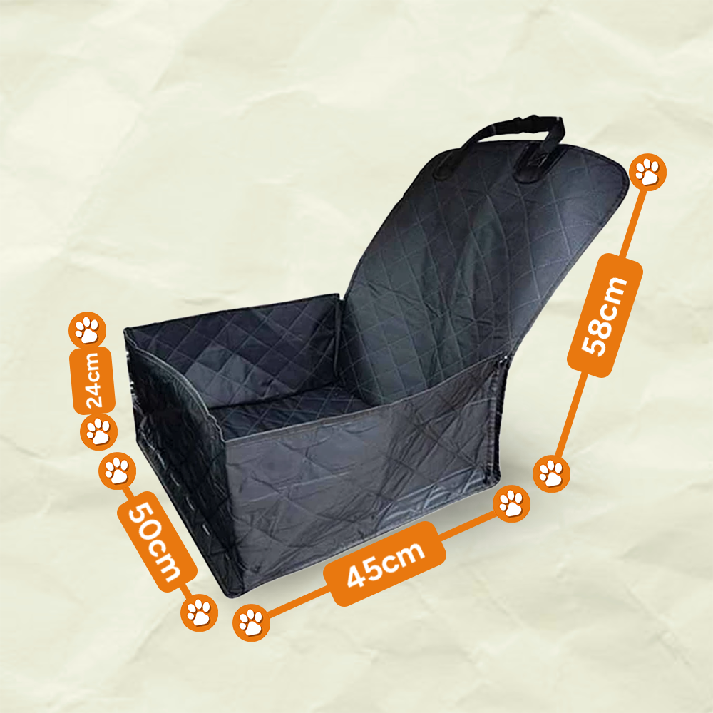 Tapis / panier pour chien pour siège de voiture - Résistant aux taches et lavable