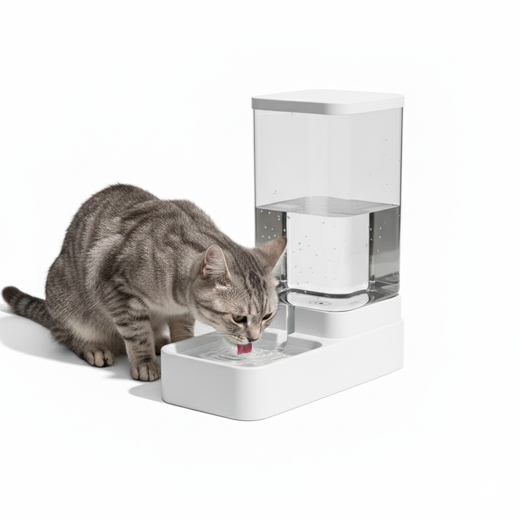 Distributeur d'eau par gravité - Chats et chiens