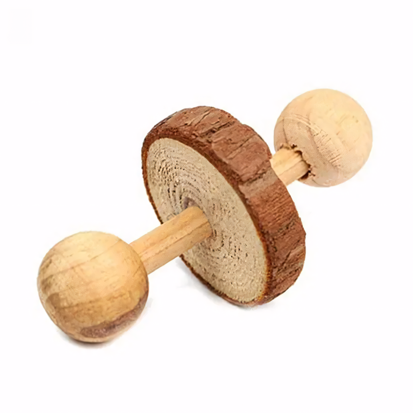 Jouets à mâcher en matériaux naturels pour rongeurs - Bois durable - Lapins, Hamsters, Cochons d'Inde