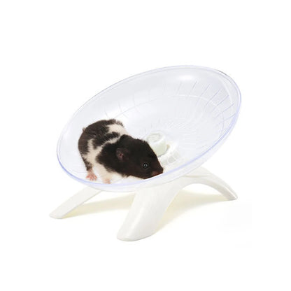 Roue d'exercice silencieuse pour hamsters, souris, hérissons