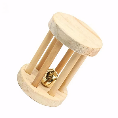 Jouets à mâcher en matériaux naturels pour rongeurs - Bois durable - Lapins, Hamsters, Cochons d'Inde