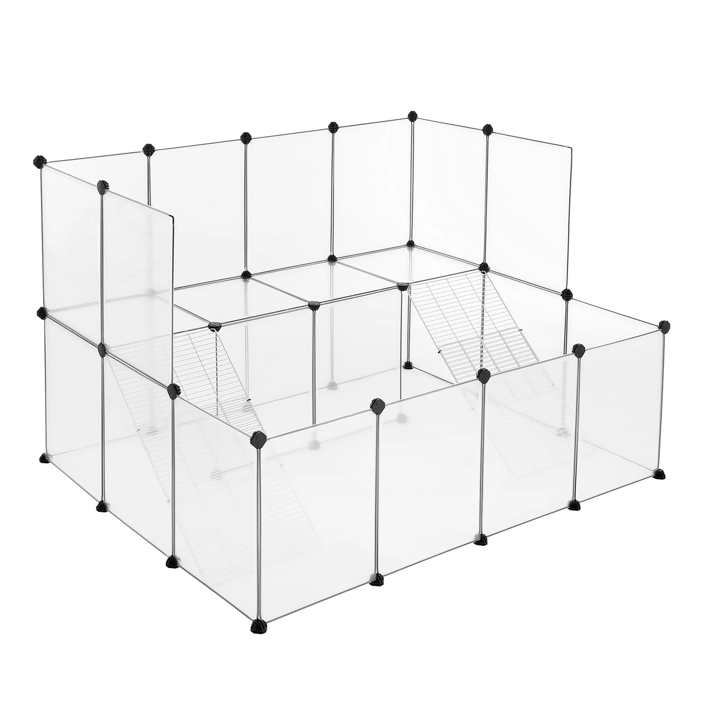 Enclos modulable XL - Cage / Parc pour petits animaux - Lapin, Hamster, Cochon d'Inde