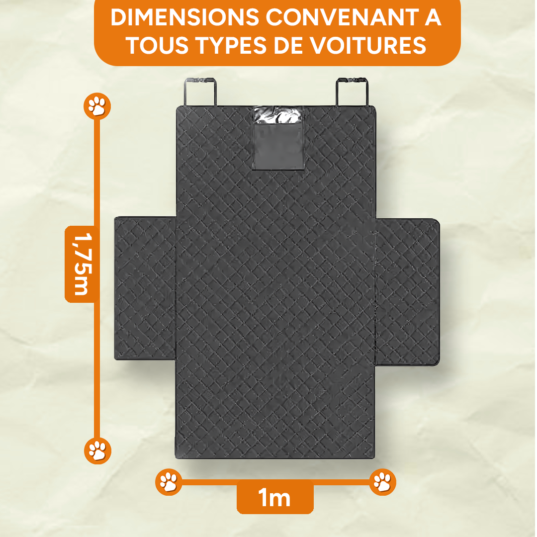 Housse de protection de coffre de voiture pour chien - imperméable, Durable, Résistant à l'usure