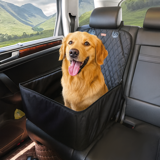 Tapis / panier pour chien pour siège de voiture - Résistant aux taches et lavable