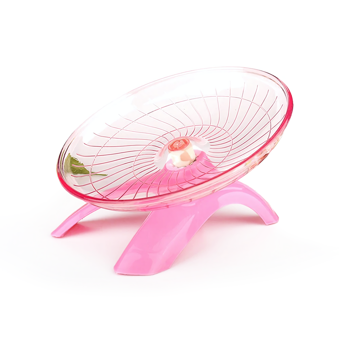 Roue d'exercice silencieuse pour hamsters, souris, hérissons